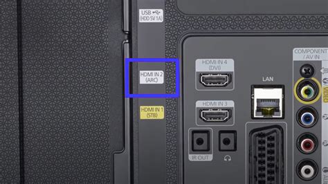 NOTE If your TV has any HDMI input terminals that support the Audio Return Channel (ARC) function, those. . Which hdmi port is arc on sony bravia